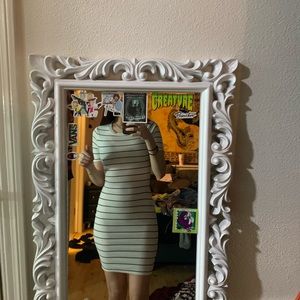 Stripped H&M dress